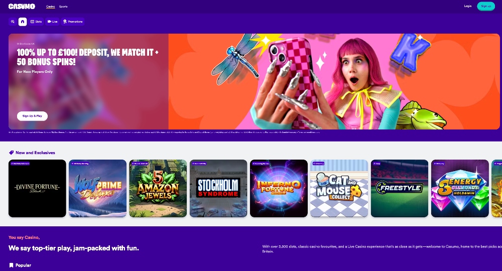 casumo casino review