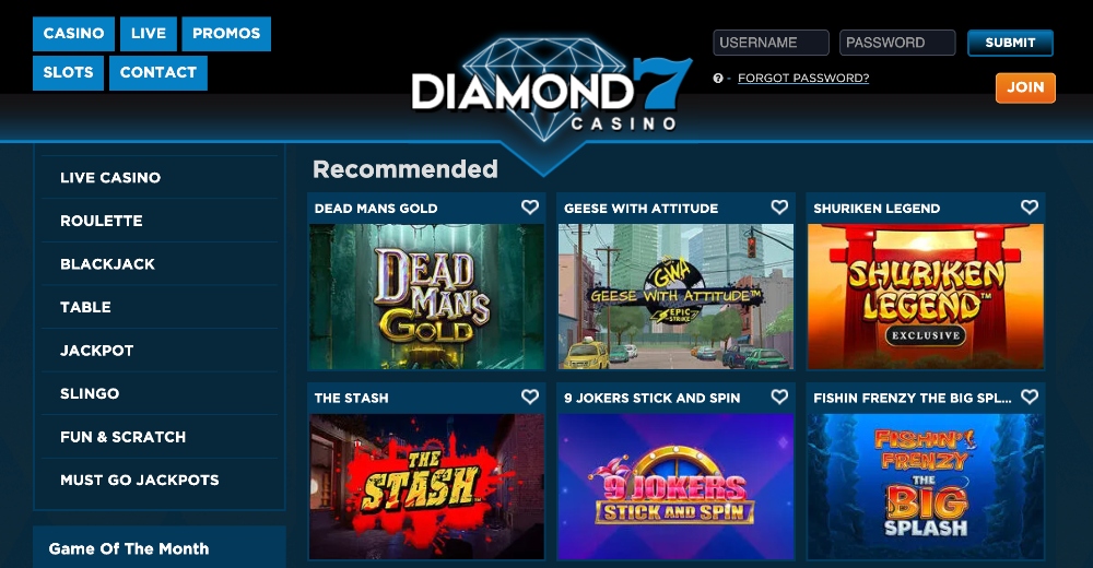 diamond 7 casino review