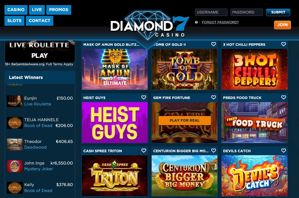 diamond 7 casino slots