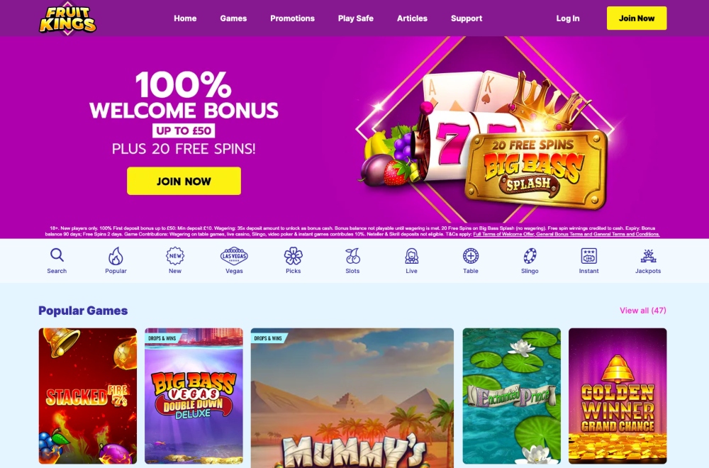 fruit kings casino review
