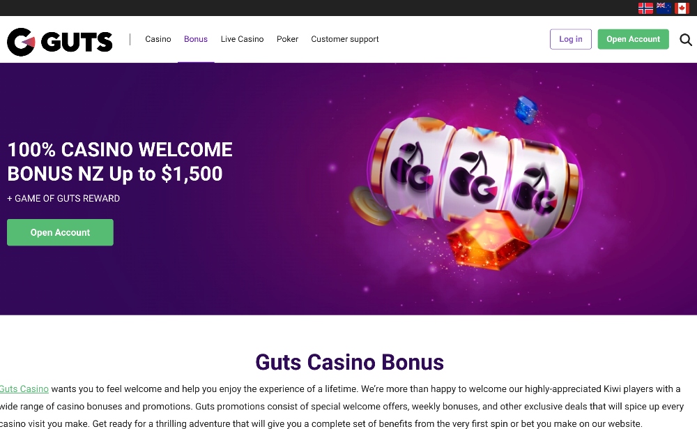 guts casino review