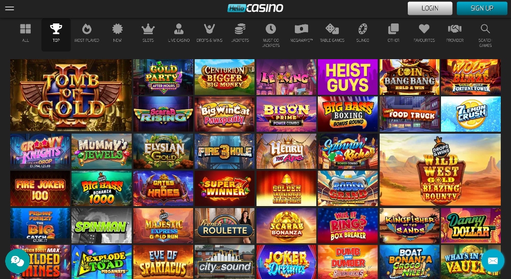 hello casino review