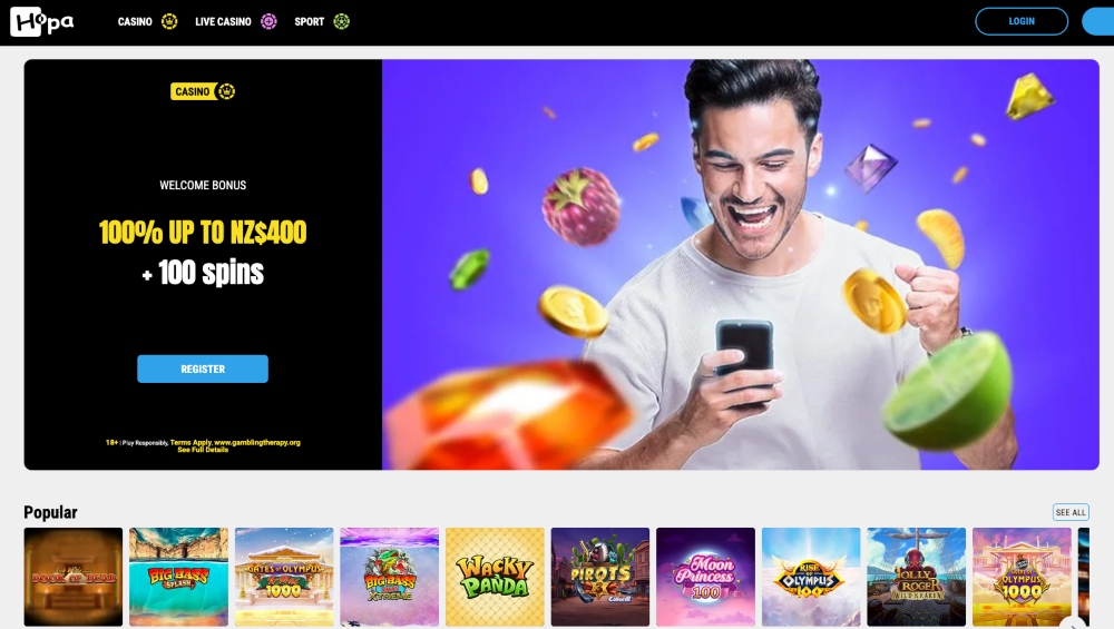 hopa casino review