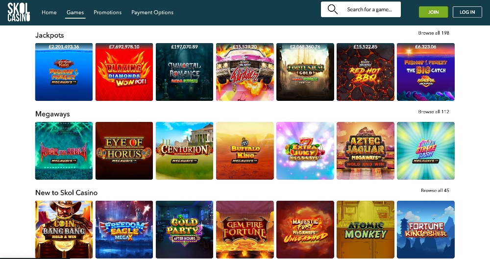 skol casino review