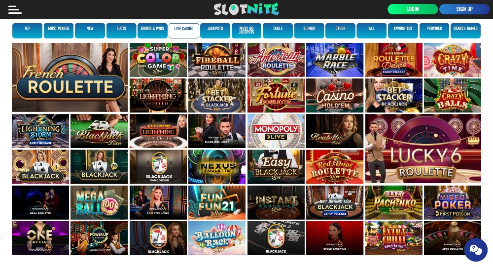 slotnite casino