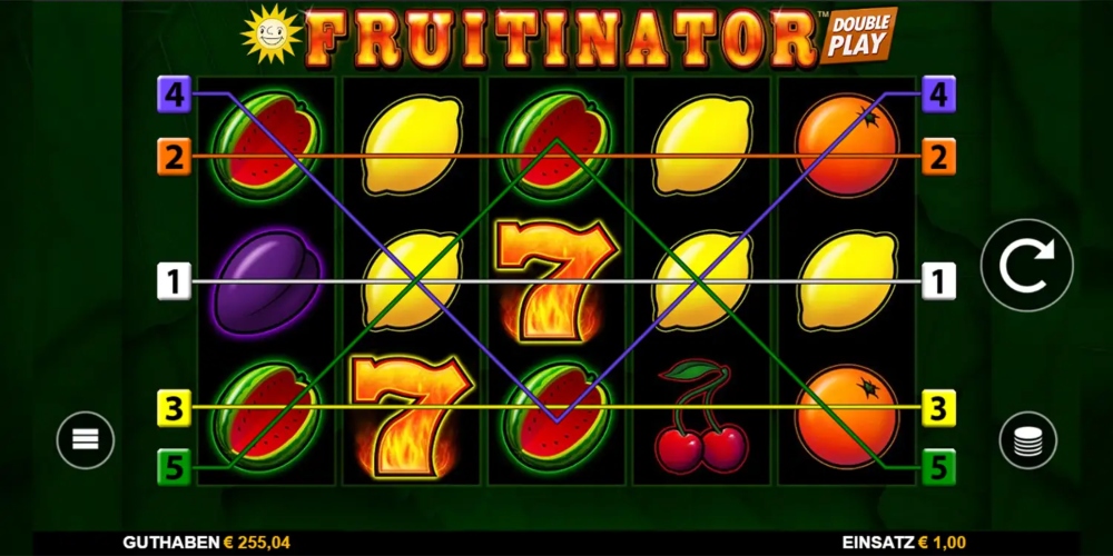 fruitinator slot gameplay
