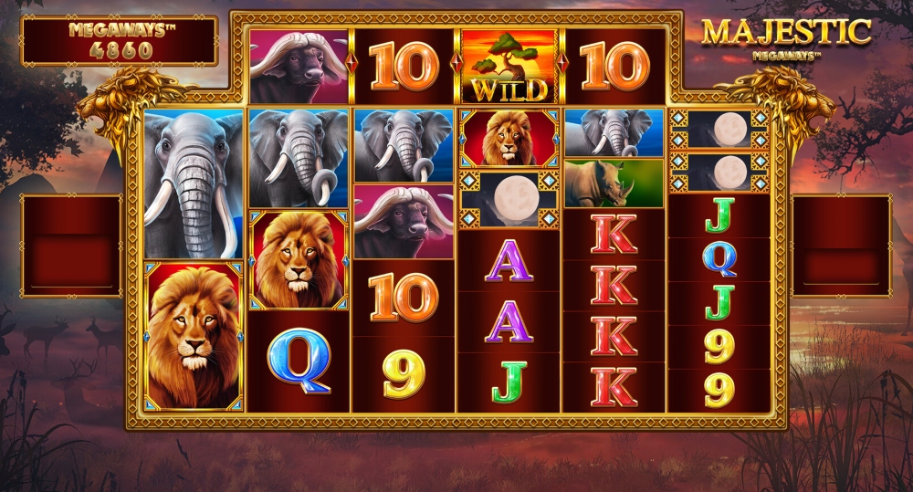 majestic megaways slot gameplay