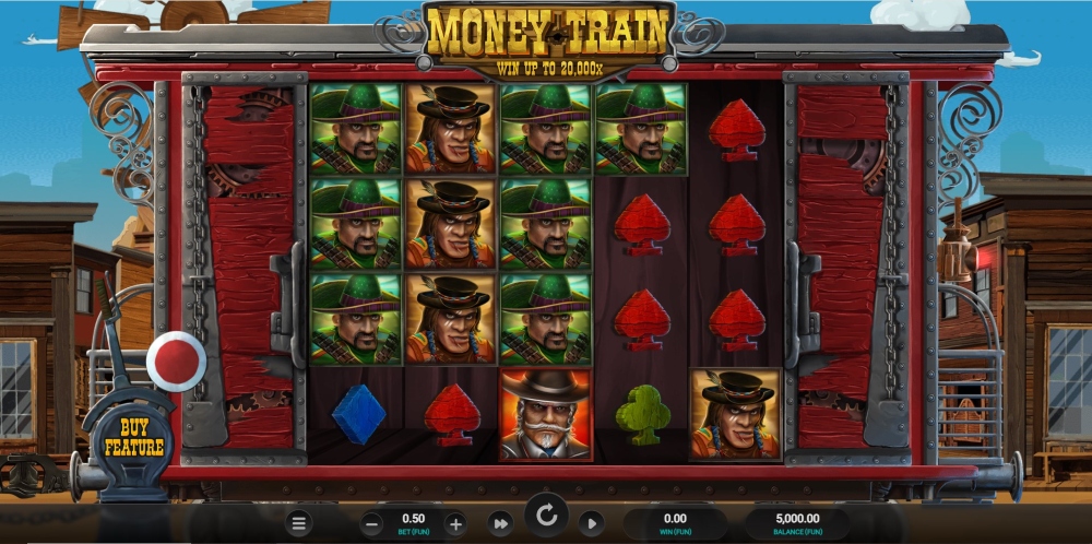 money train slot gameplay