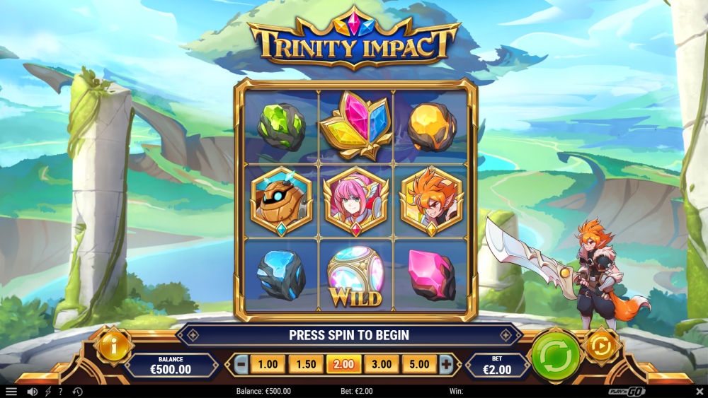 trinity impact slot gameplay